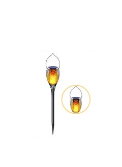 Y&D 2pcs  33LED Solar Outdoor Lights, Solar Torch Light With Flickering Flame For Garden Decor Waterproof Solar Powered Outdoor Lights  - Image 1