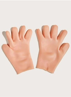Generic Two piece Silicone Moisturizing and Massaging Hand Gloves  - Image 3