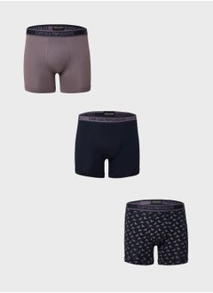 EMPORIO ARMANI 3 Pack Logo Band Boxers  - Image 1