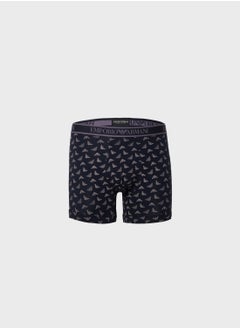 EMPORIO ARMANI 3 Pack Logo Band Boxers  - Image 4
