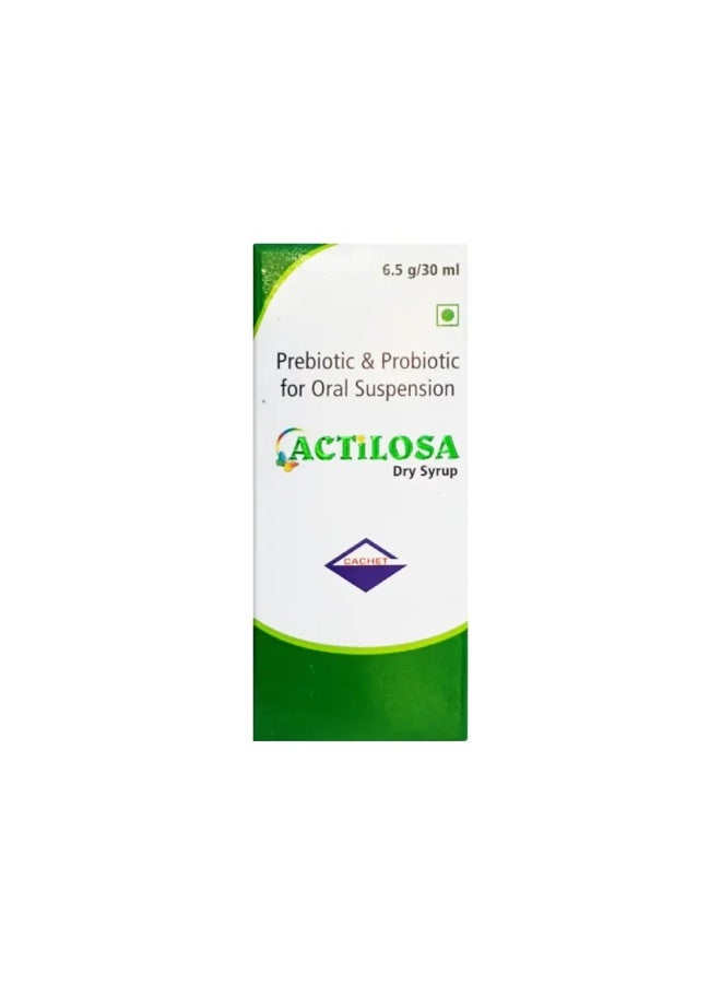 Actilosa Prebiotic & Probiotic Dry Syrup for Oral Suspension 6.5g/30ml