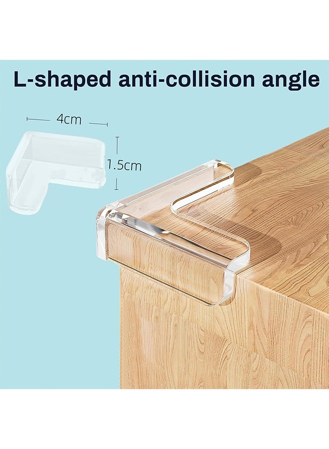 Mishilei Clear Table Corner Protectors 12 Pack Baby Safety Edge Guards Furniture Bumpers Cushions for Childproofing and Home Use - Image 2