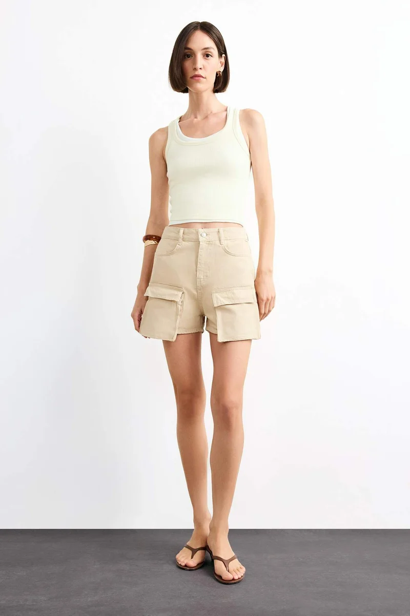 ديفاكتو Denim Shorts