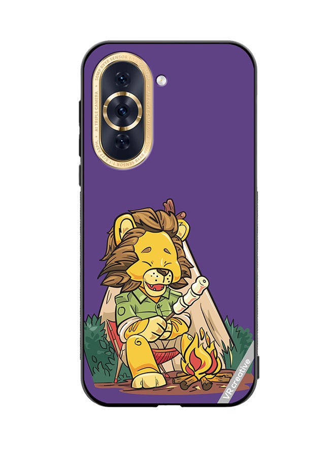 VR CREATIVE Protective Case Cover For Huawei Nova 10 Lion Chilling Design Multicolour - Image 1