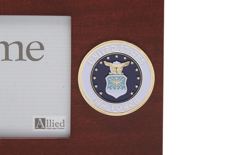 Allied Flag Allied Frame US Air Force Medallion Desktop Landscape Picture Frame - 4 x 6 Inch - Image 2