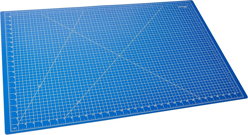 Westcott A1 900 x 600 x 3 mm Cutting Mat - Blue, E-46001 00 - Image 1