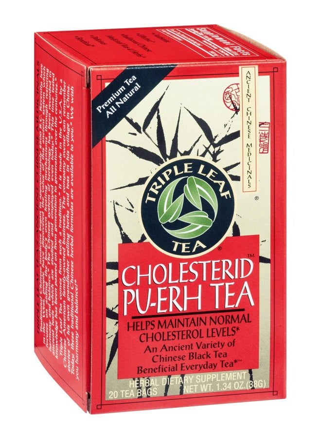 Triple Leaf Tea Cholesterid Puerh Tea - Image 1