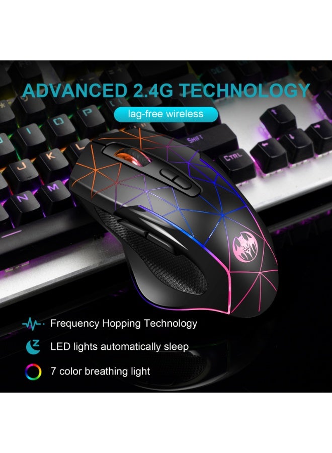 Nariele New Wireless Bluetooth Charging Silent Mouse - Image 2