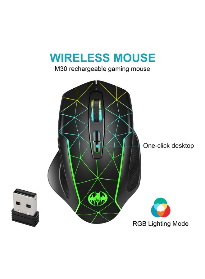 Nariele New Wireless Bluetooth Charging Silent Mouse - Image 1