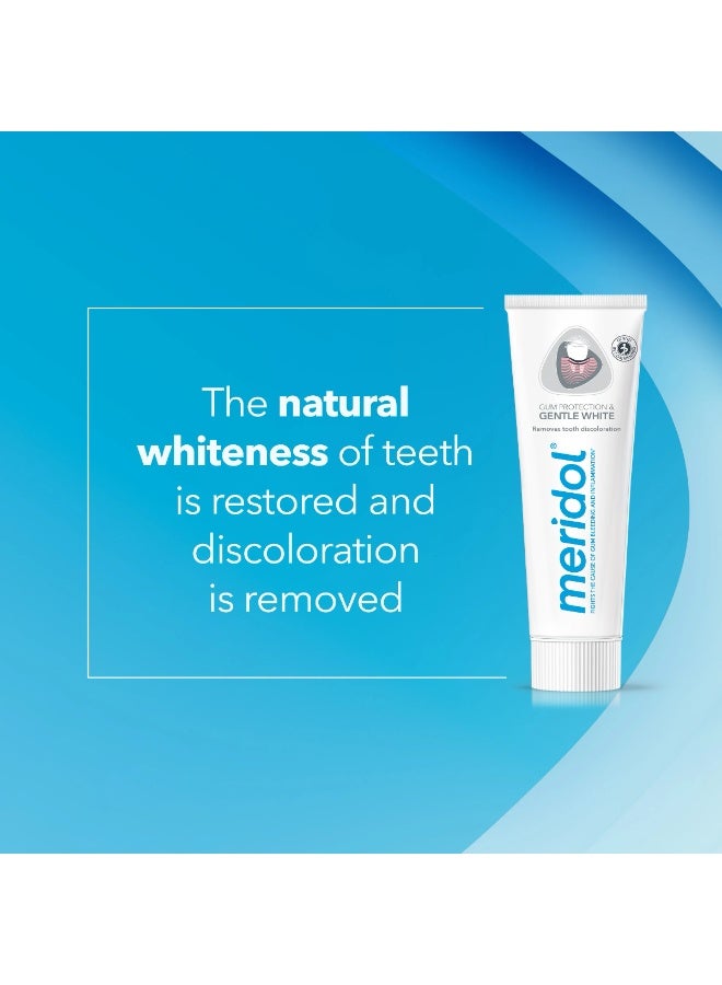 Meridol Gum Health & Gentle Whitening Toothpaste 75 ml - Image 4