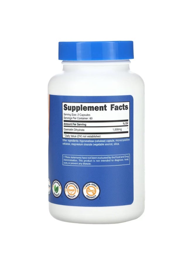 Nutricost, Quercetin, 120 Capsules (500 mg per Capsule) - Image 2
