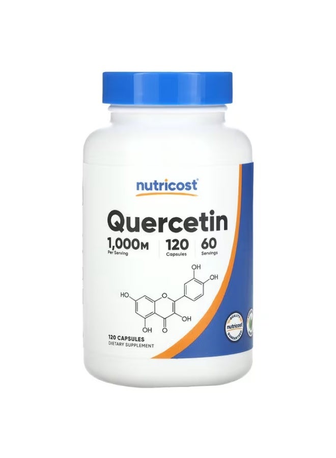 Nutricost, Quercetin, 120 Capsules (500 mg per Capsule) - Image 1