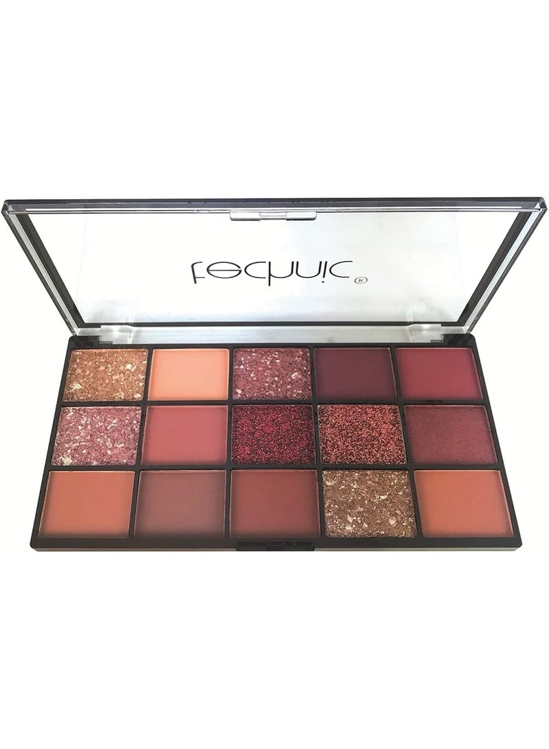 Technic Pressed Pigment Eyeshadow Palette multicolour - Image 3