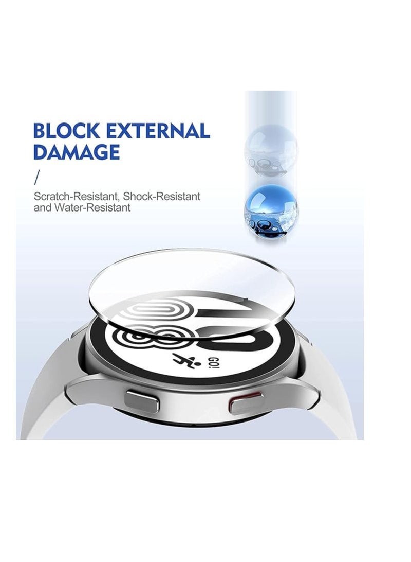 transparent Tempered Glass Screen Protector  Screen Protector for Samsung Galaxy Watch 4 Classic 46mm - Image 3