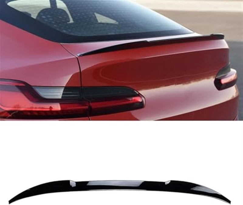 DEMULAX Glossy Black Rear Trunk Spoiler for X4 G02 - Image 5
