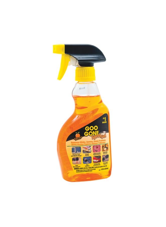Goo Gone Citrus Scent SurfSafe Adhesive Remover Spray Gel Yellow 355ml - Image 1