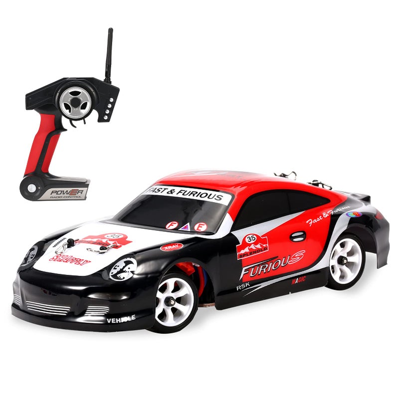 GoolRC WLtoys K969 RC Cars 128 Scale 24GHz Remote Control Car 4WD 30KMH High Speed RC Racing Car RC Drift Cars for Adults - Image 2