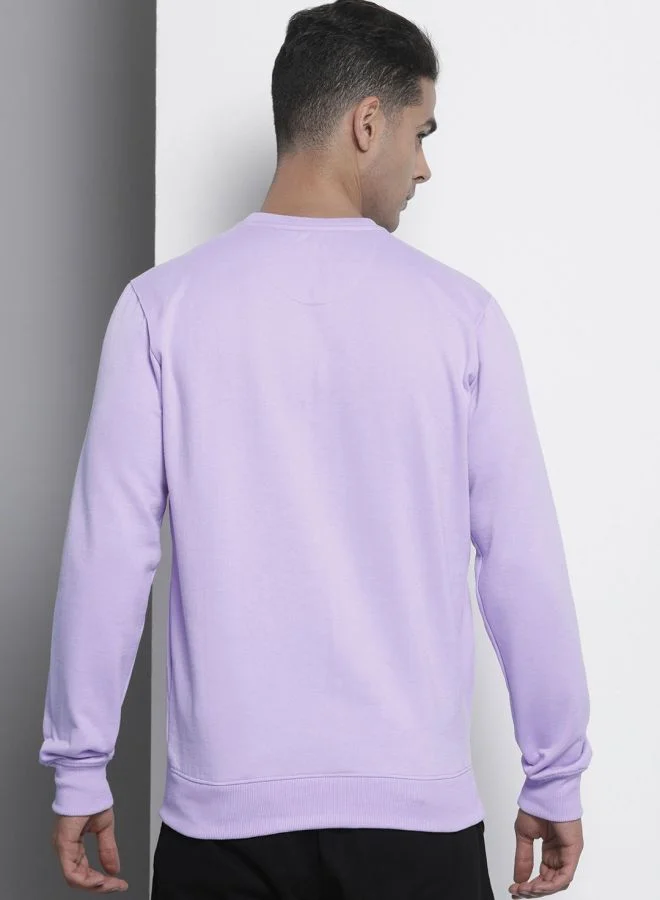 The Indian Garage Co  The Indian Garage Co Men Regular Fit Printed Crew Neck Full Sleeves Sweatshirt  | Best Price UAE