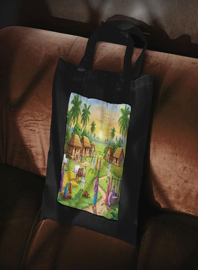PrintingZone Eco-Friendly Canvas Tote Bag, Sustainable, Reusable Shopping, Beach, Travel or Everyday Tote, Wide Tote Bag(BTB-44)(BTB-44) - Image 3
