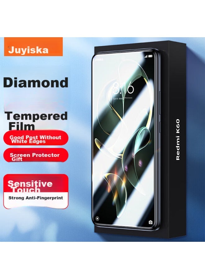 ISKA Yisika Tempered Glass Screen Protector For Redmi K60 Ultimate Edition, Xiaomi K60 Ultimate Edition/ultra Phone Screen Protector, Hd Anti-scratch Anti-fingerprint Glass Jm852 - Image 1