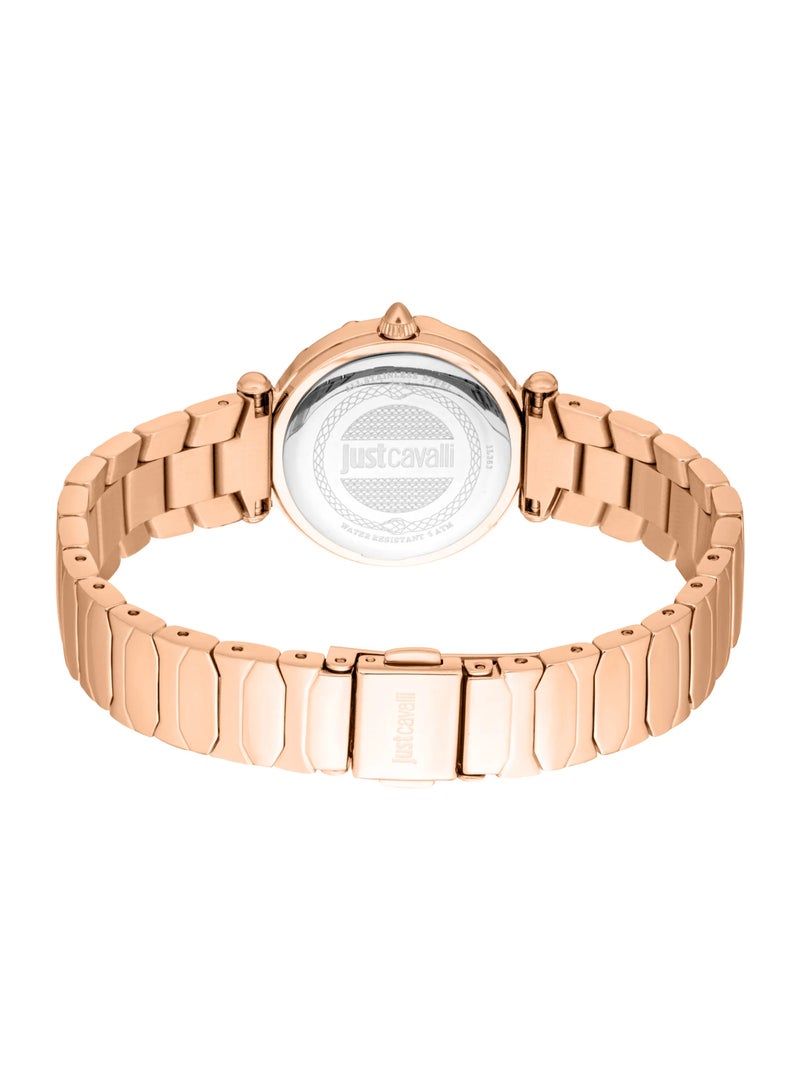 Just Cavalli Lady Stella Snake Jc1L363M0055 - Stainless Steel Female Quartz 3 Hands - Image 3