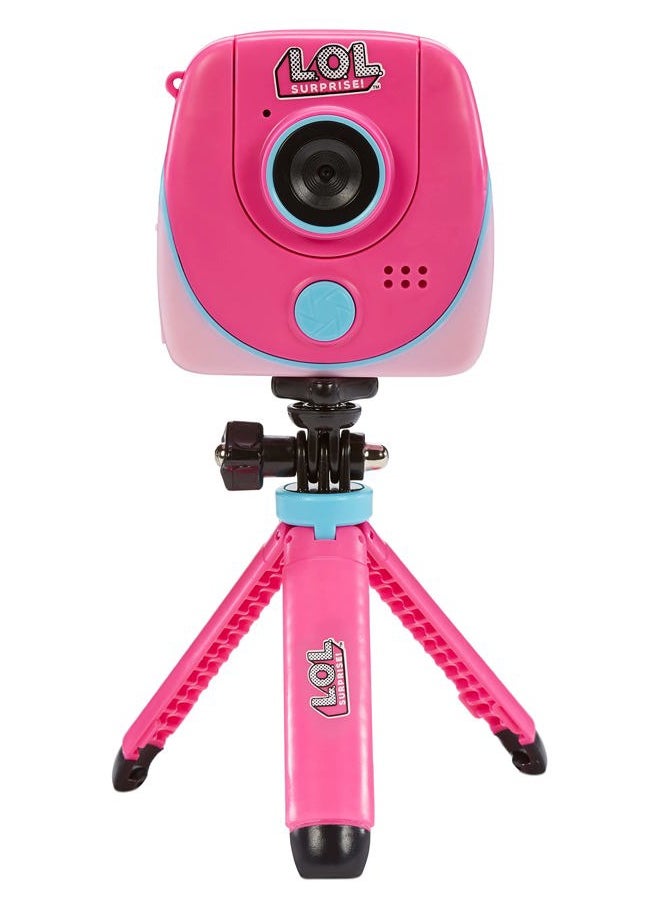 L.O.L. SURPRISE! - HD Studio Camera, High-Definition Camera for Photos and Videos, Green Screen for Special Effects and Backgrounds, Flip-Out Selfie Camera, Selfie Stick, Auto Timer, Tripod, Gift Ages 6 - Image 1