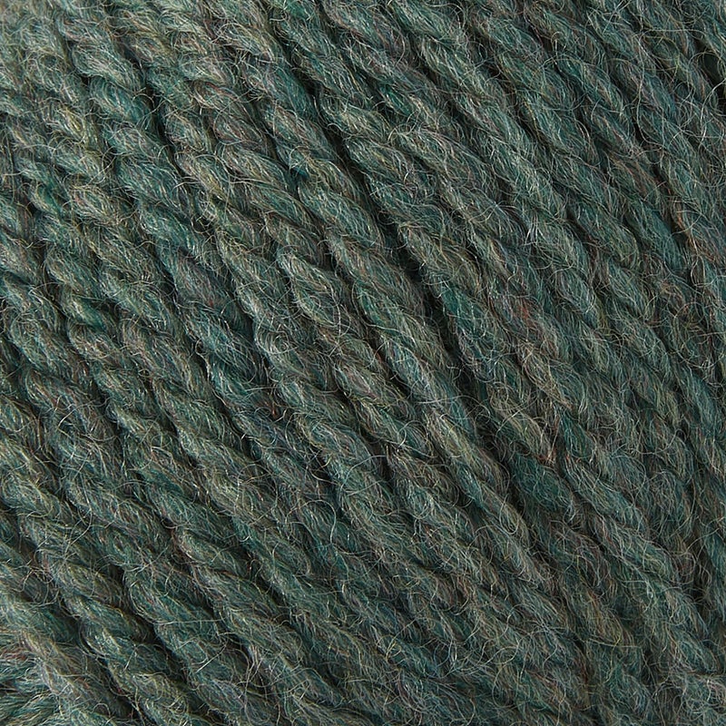 Gisimo 100% Merino Wool Yarn, 3-Ply Luxurious and Soft Yarn for Hand Knitting & Crocheting (Evergreen, 1Ball) - Image 2