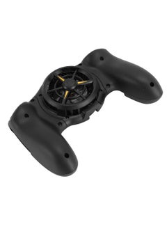 DIGI CORE Mobile Phone Wireless Gamepad JK01S 2 IN 1 Game Controller L1 R1 Fire Button With Cooler Fan Radiator Wireless Gamepad For Android And iOS Devices With Rgb Light Phone Cooler Semiconductor Heatsink  - Image 1