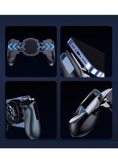 DIGI CORE Mobile Phone Wireless Gamepad JK01S 2 IN 1 Game Controller L1 R1 Fire Button With Cooler Fan Radiator Wireless Gamepad For Android And iOS Devices With Rgb Light Phone Cooler Semiconductor Heatsink  - Image 3