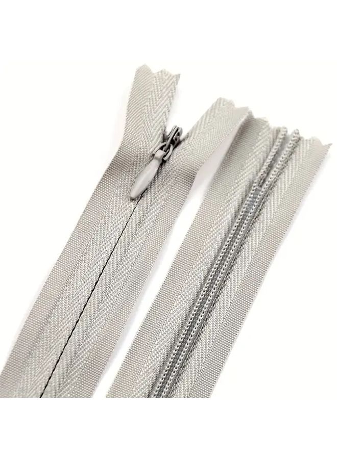 330 Navy 40cm 15 57in Nylon Invisible Zippers 10pcs for Sewing Crafts and Clothing Repairs - Image 4