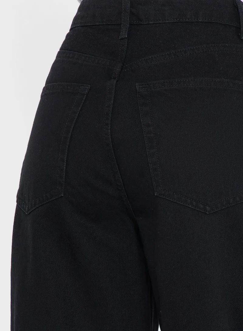 TOPSHOP High Waist Mom Jeans