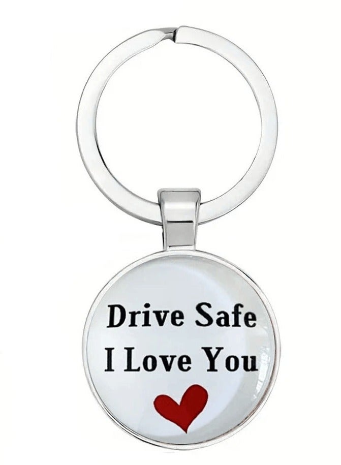 Elegant and distinctive keychain with love phrase design wonderful keychain beautiful gift for your loved one - Image 2