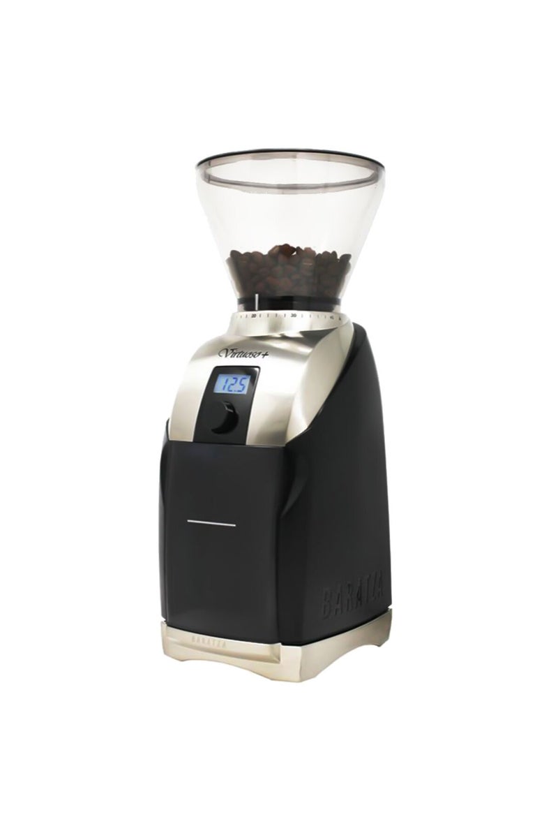 Baratza Virtuoso+ coffee grinder with 40 grind settings, 40mm stainless burr, digital timer, and 230g capacity - Image 1