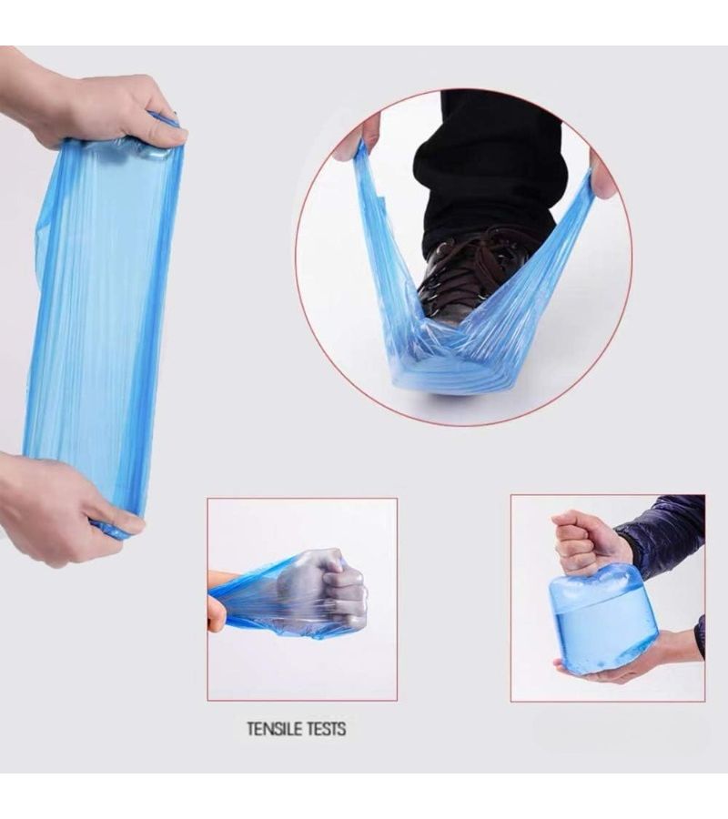 25PCS Thick Blue Transparent Arm Covers Durable Portable For Cleaning Kitchen Outdoor Painting - Image 5