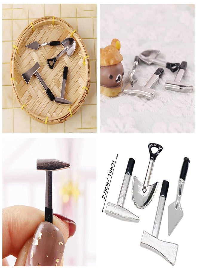 Cayway 16 PCS Mini Dollhouse Set - Garden Tools, DIY Miniature Fairy House Set - Image 3