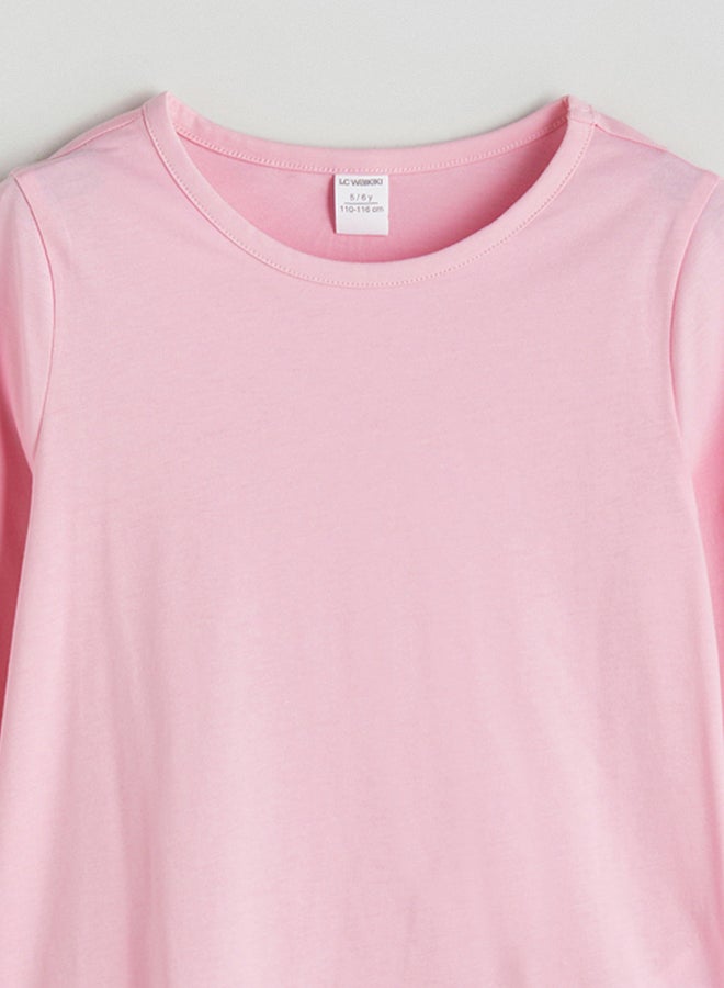 LC WAIKIKI Crew Neck Girls' T-Shirt - Image 3