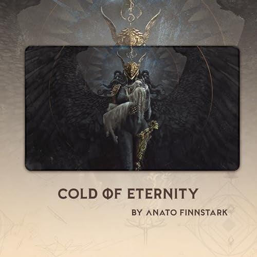 Paramint Cold Of Eternity (Stitched) - MTG Playmat by Anato Finnstark, Elden Ring, Dark Souls - Compatible with Magic the Gathering Playmat - Play MTG, YuGiOh, TCG - Original Play Mat Art, Accessories - Image 3
