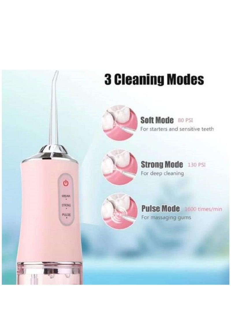 Generic For the beauty of your smile, water flosser, cordless water dental flosser for oral hygiene with 3 cleaning modes (multi-color)  - Image 4