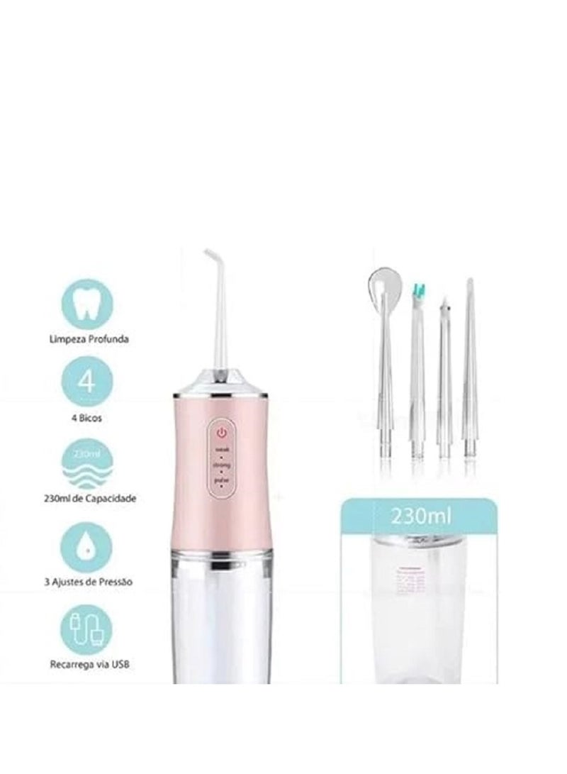 For the beauty of your smile, water flosser, cordless water dental flosser for oral hygiene with 3 cleaning modes (multi-color)