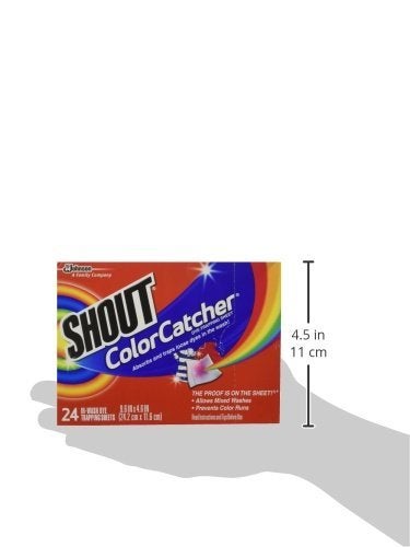 Shout Color Catcher Dye-Trapping, In-Wash Cloths - 24 ea - Image 3