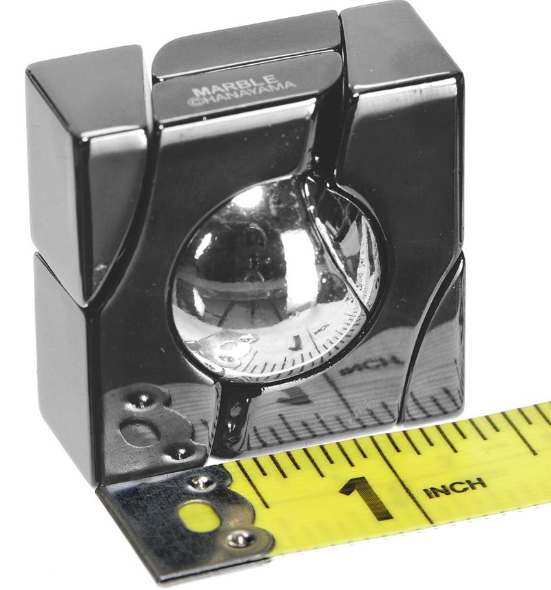 Bepuzzled MARBLE Hanayama Cast Metal Brain Teaser Puzzle - Image 3