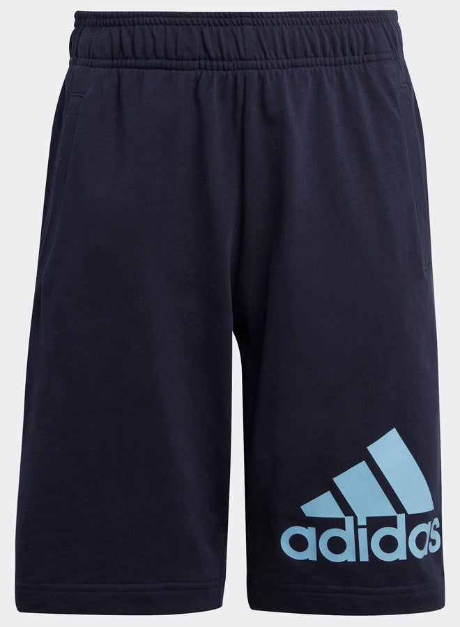 Adidas Essentials Big Logo Cotton Shorts - Image 1