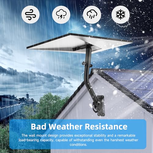 Essoy Starlink Gen 3 Mount,360°Adjustable Mounting Kit Compatible with Starlink V3 Standard Dish,Long Wall /Roof Mount for Starlink Internet Kit Satellite - Image 5