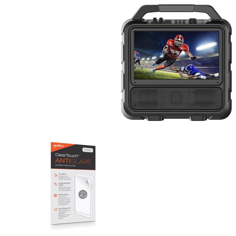 BoxWave Screen Protector Compatible with Monster Vision Portable Entertainment System ClearTouch AntiGlare 2Pack AntiFingerprint Matte Film Skin - Image 2