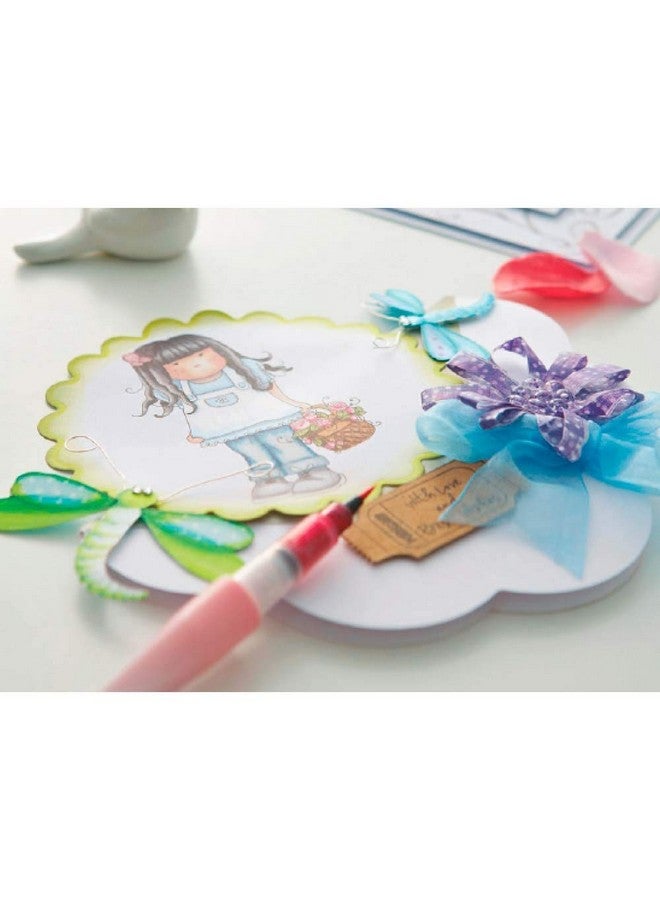 Zig Wink Of Stella Glitter Brush Marker Pen 999 Clear - Image 2