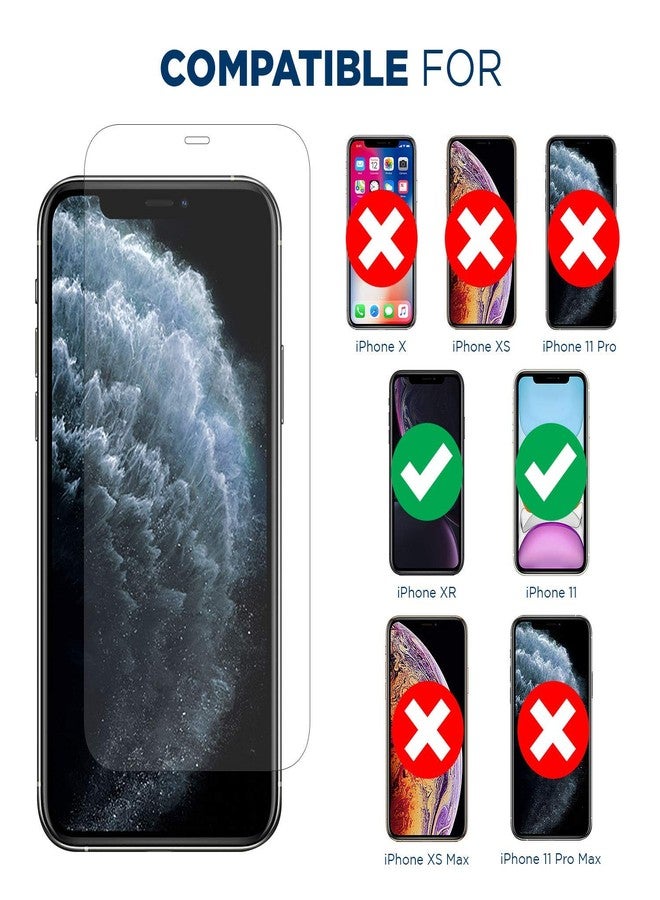 Tech Armor Matte Anti-Glare/Anti-Fingerprint Film Screen Protector Designed for Apple iPhone 11, Xr 6.1 Inch 3 Pack 2019 - Image 2