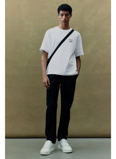 اتش اند ام Loose Fit Printed T-shirt