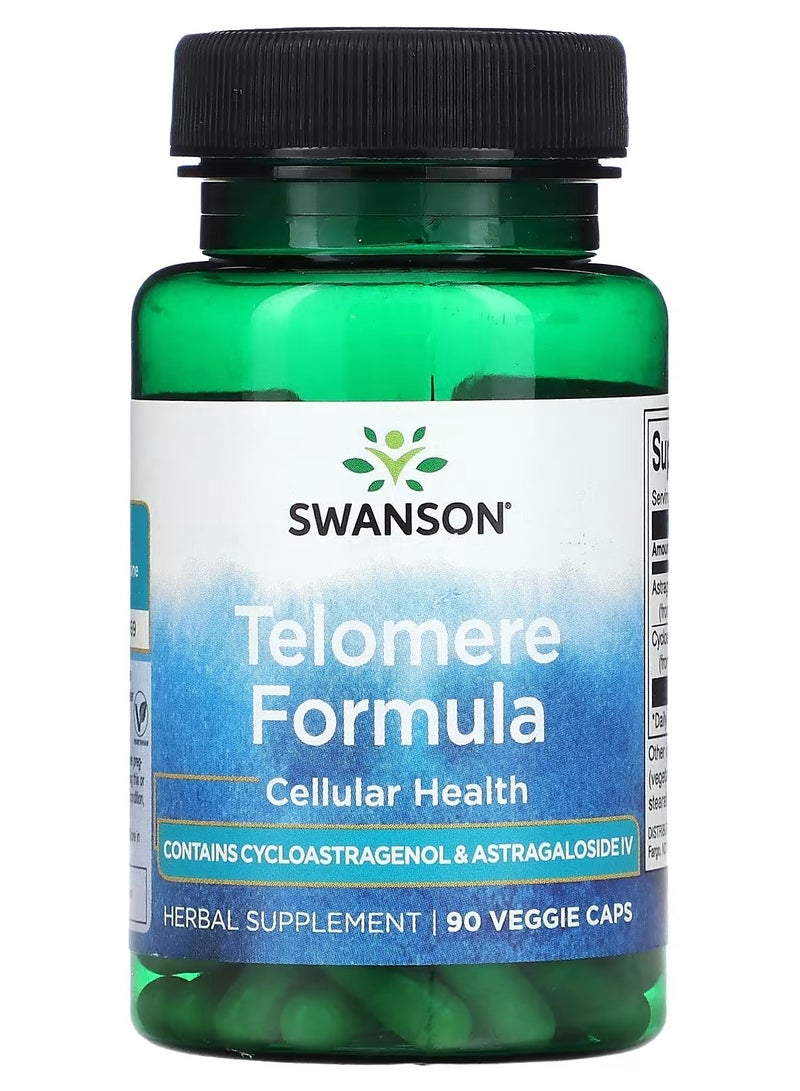 Swanson, Telomere Formula, 90 Veggie Caps