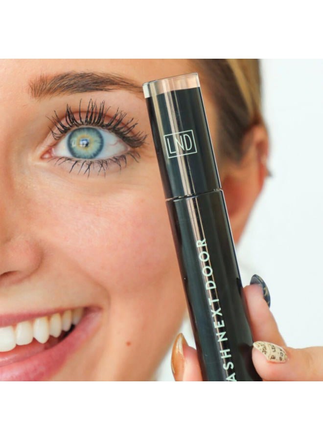 Lash Next Door Water Resistant Mascara Black Volume and Length - No Clump Volumizing Mascara for Thickening and Lengthening - Smudge Proof Lashes by Brooklyn and Bailey (2 Pack) - Image 3