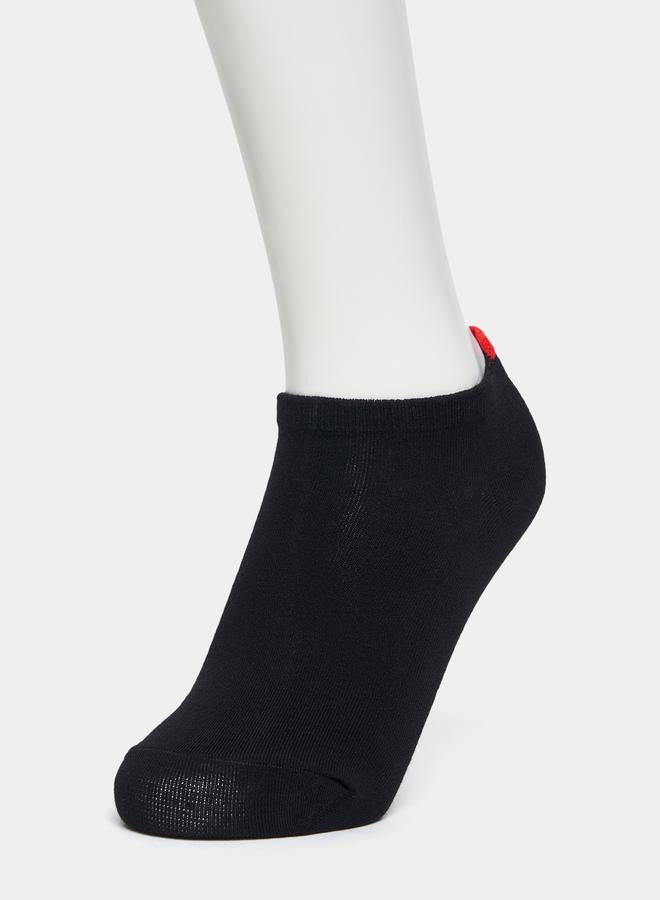 Styli Pack of 5 - Melange Detail Ankle Socks  - Image 4